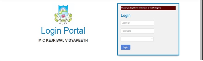 Mckv Login Portal